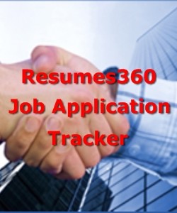 Resumes360 Job Application Tracker